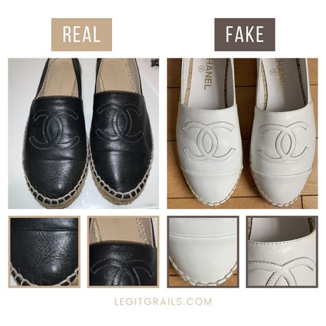 how can you tell if chanel espadrilles are fake|how to spot chanel espadrilles.